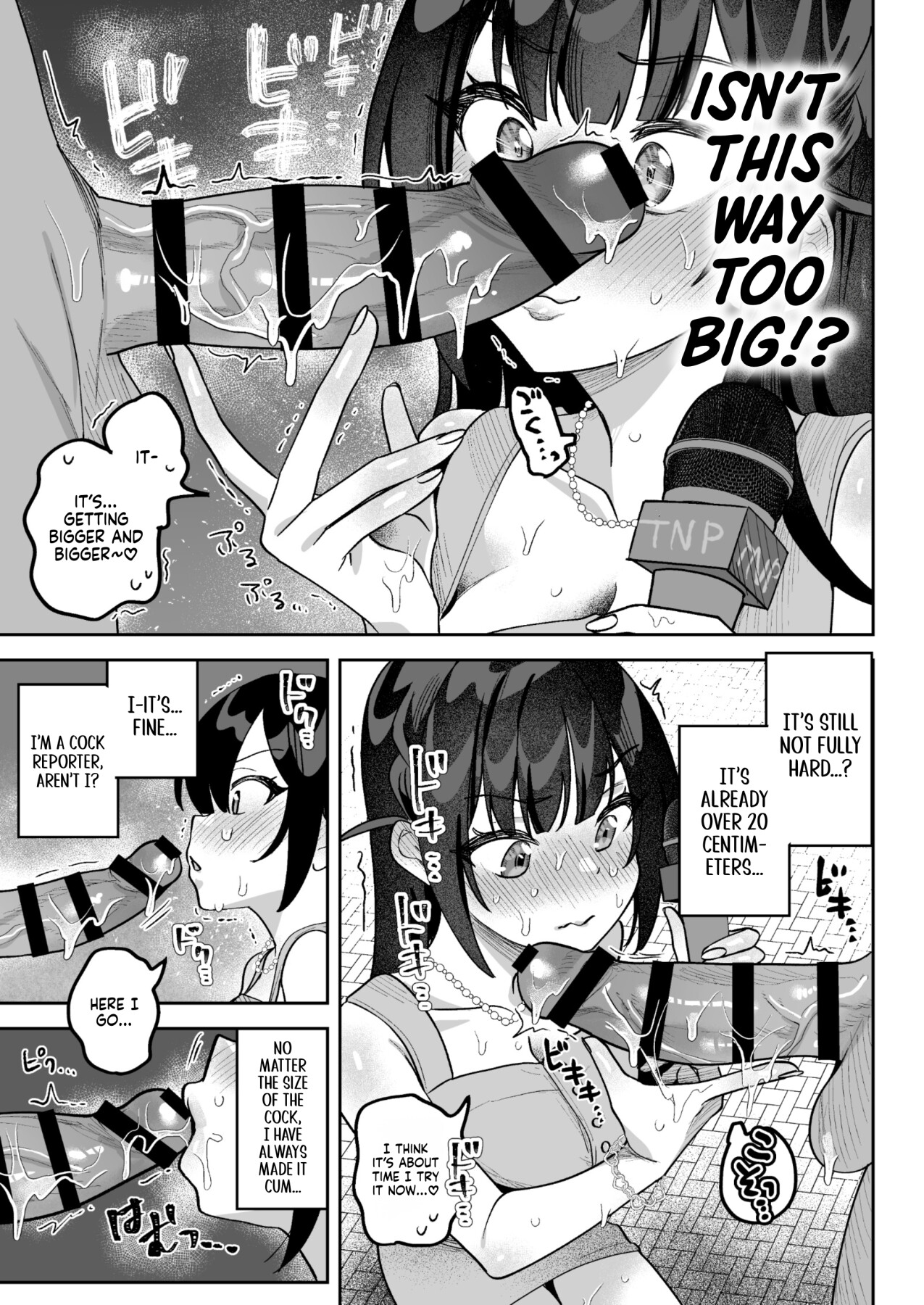 Hentai Manga Comic-Mue-Chan, Penis Gourmet Reporter-Read-40